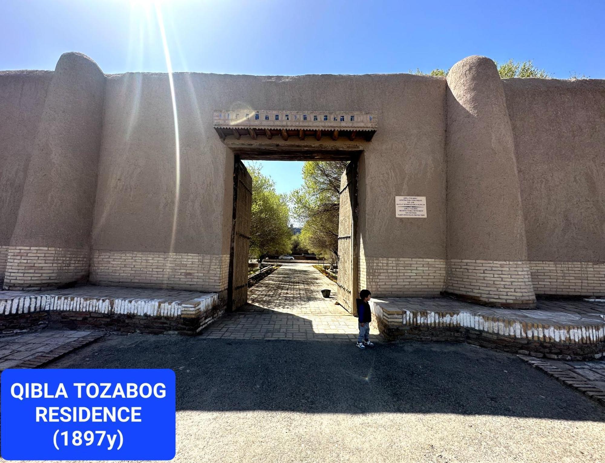 Qibla Tozabog Hotel Khiva Luaran gambar