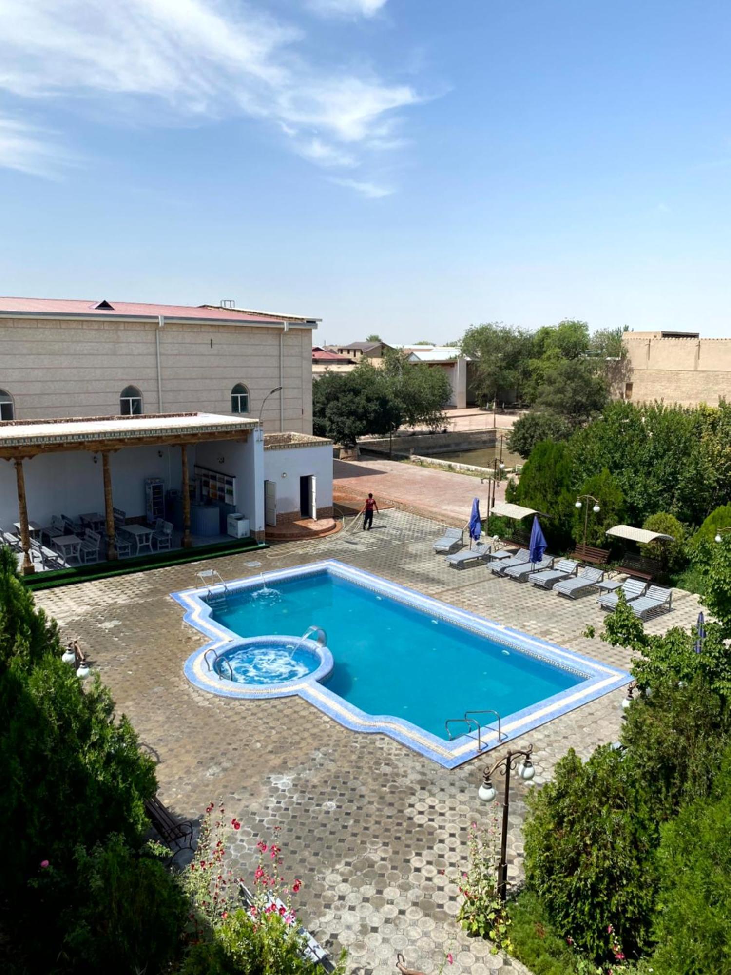 Qibla Tozabog Hotel Khiva Luaran gambar